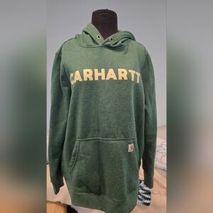 Carhartt Forest Green Pullover Hoodie